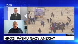 Štúdio 24: Hrozí Pásmu Gazy anexia?