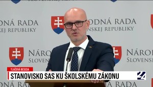 Branislav Gröhling na tlačovej besede: Stanovisko SaS ku školskému zákonu