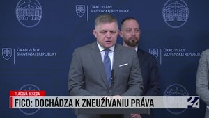 Tlačová beseda premiéra o zneužívaní práva