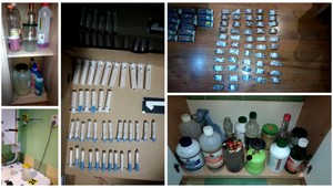 Policajti NAKA zasahovali vo výrobniach drog. Zadržali varičov aj pervitín