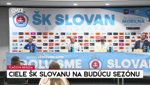 Tlačová beseda k cieľom ŠK Slovanu na budúcu sezónu