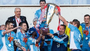 Slovan oslavoval titul, Nitra v predstihu opúšťa najvyššiu súťaž