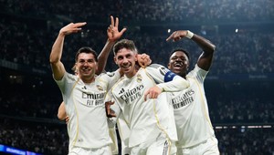 Valverde zariadil hattrickom triumf Realu, nórske Bodö šokovalo Sporting