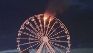 Počas hudobného festivalu začalo horieť ruské kolo. Zranili sa desiatky ľudí
