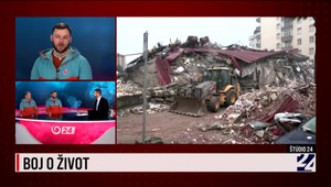 Štúdio 24 s dvoma slovenskými záchranármi, ktorí sa vrátili z Turecka