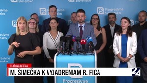Tlačová beseda Michala Šimečku k vyjadreniam Roberta FIca