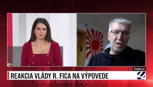Štúdio 24: Reakcia vlády premiéra Fica na výpovede