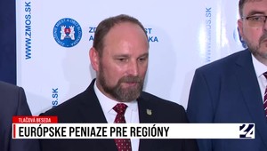 Tlačová beseda ZMOS a SK8 k európskym peniazom pre regióny