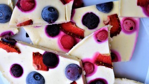 Zdravý dezert nielen pre športovcov:  Vanilkovo-ovocné raw čipsy