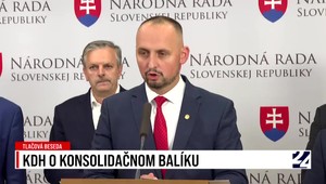 Tlačová beseda KDH o konsolidačnom balíku