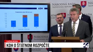 Tlačová beseda KDH o štátnom rozpočte