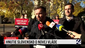 Tlačová beseda hnutia Slovensko o novej vláde