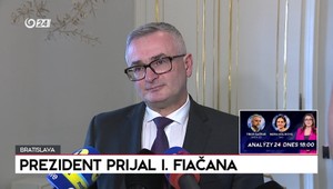 Vyhlásenie predsedu Ústavného súdu Fiačana po stretnutí s prezidentom Pellegrinim