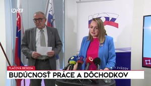 Tlačová beseda KOZ: Budúcnosť práce a dôchodkov