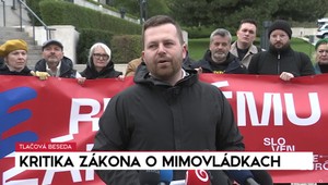 Tlačová beseda ku kritike zákona o mimovládkach
