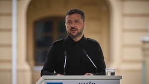 Ukrajina oslávila 34. výročie nezávislosti napriek vojne. Farbami vlajky svietilo aj divadlo v Trnave