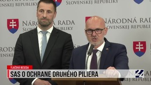 Tlačová beseda strany SaS o ochrane druhého piliera