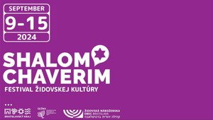 ﻿Jesennú kultúrnu sezónu v Bratislavskom kraji obohatí Festival židovskej kultúry Shalom Chaverim