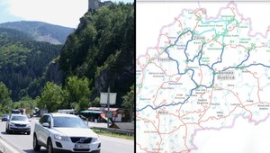 Vodiči, pozor: Popod Strečno neprejdete, ako môžete cestu obísť?