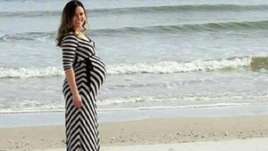 Odfotil manželku tesne pred pôrodom, až neskôr si všimol jeden detail: Krásne!