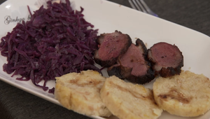 Hlavné jedlo: Červená a na sladko