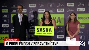 Tlačová beseda strany SaS k problémom v zdravotníctve
