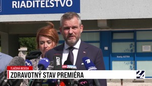 Tlačová beseda Petra Pellegriniho po návšteve Roberta Fica v nemocnici