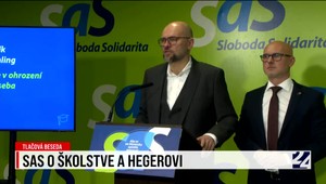 Sulík a Gröhling na tlačovej besede: SaS o školstve a Hegerovi