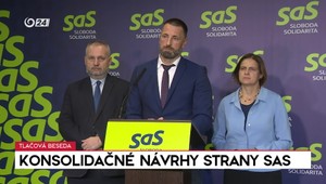 Tlačová beseda: Konsolidačné návrhy strany SaS
