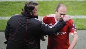 Robben vo víťaznom zápase nestrávil vystriedanie od van Gaala