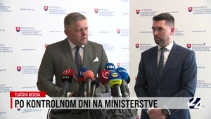 Tlačová beseda po kontrolnom dni na ministerstve pôdohospodárstva