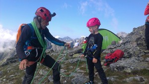 Horolezecký talent. Len šesťročný Matúš vyliezol na Lomnický štít