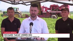 Tlačová beseda ministra takáča ku Dňu zemiakového poľa