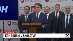 Tlačová beseda: KDH o dianí v školstve