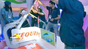 Zlatí medailisti z Londýna zdevastovali televízne štúdio v priamom prenose!