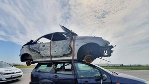 Fotomontáž alebo realita? Trnavskí policajti objavili na ceste poriadny skvost