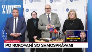 Tlačová beseda po rokovaní so samosprávami