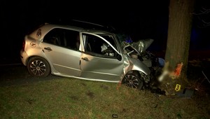 Tragická dopravná nehoda: 52-ročný vodič zišiel z cesty a vrazil do stromu