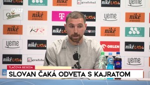 Tlačová beseda: Slovan čaká odveta s Kajratom