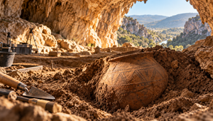 Archeológovia našli ľudské lebky premenené na poháre