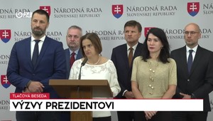 Tlačová beseda SaS k výzvam prezidentovi