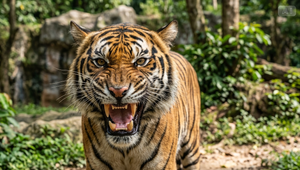 Tiger vo výbehu napadol a zabil návštevníka ZOO. Park museli zatvoriť