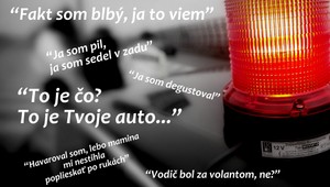 ANKETA. Aj takto sa vyhovárajú ožrani za volantom...