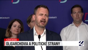 Tlačová beseda strany Demokrati o oligarchoch a financovaní politických strán