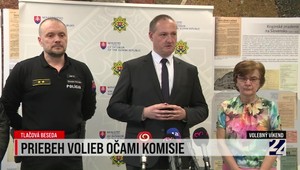 Tlačová beseda o priebehu volieb očami komisie