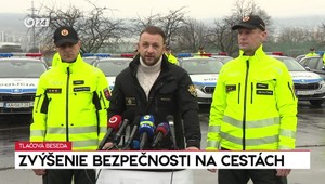 Tlačová beseda ministra vnútra k zvýšeniu bezpečnosti na cestách