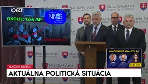 Tlačová beseda strany Smer-SD k aktuálnej politickej situácii