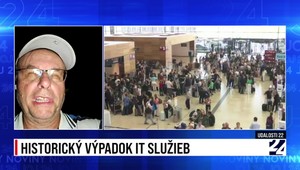 Štúdio 24 o svetovom výpadku IT služieb