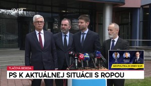 Tlačová beseda PS k aktuálnej situácii s ropou