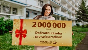 Dvojmiliónty zákazník NaturaMed vyhral doživotnú zásobu pre celú rodinu! (Nechcete tiež?)